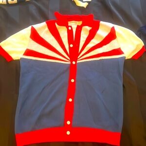 Japanese  looking button up.